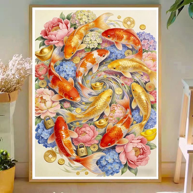 Goldfish 9CT 11CT Embroidery D - Embroidery Kurta Men ulasan dan harga