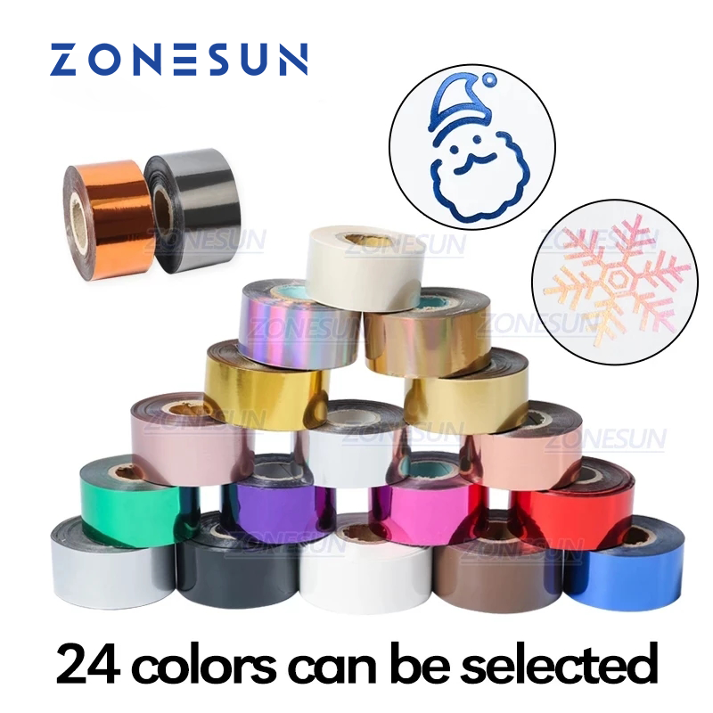ZONESUN 3/4/5cm Gold Silver Bl - Transfer Paper Carbon ulasan dan harga