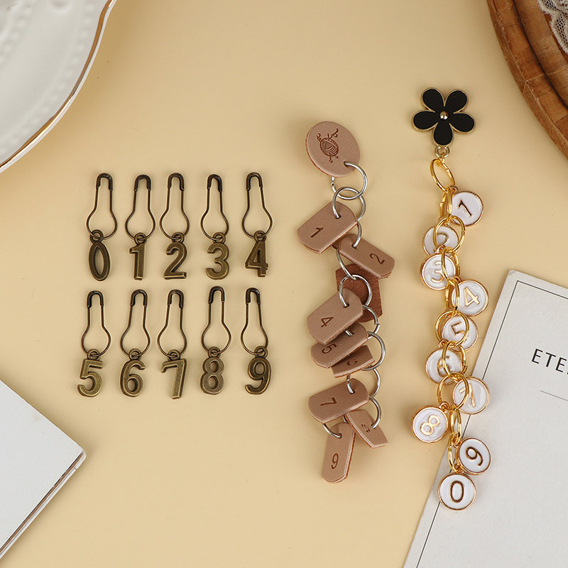 【New】Number Stitch Markers Bea - Embroidery Chain Stitch ulasan dan harga