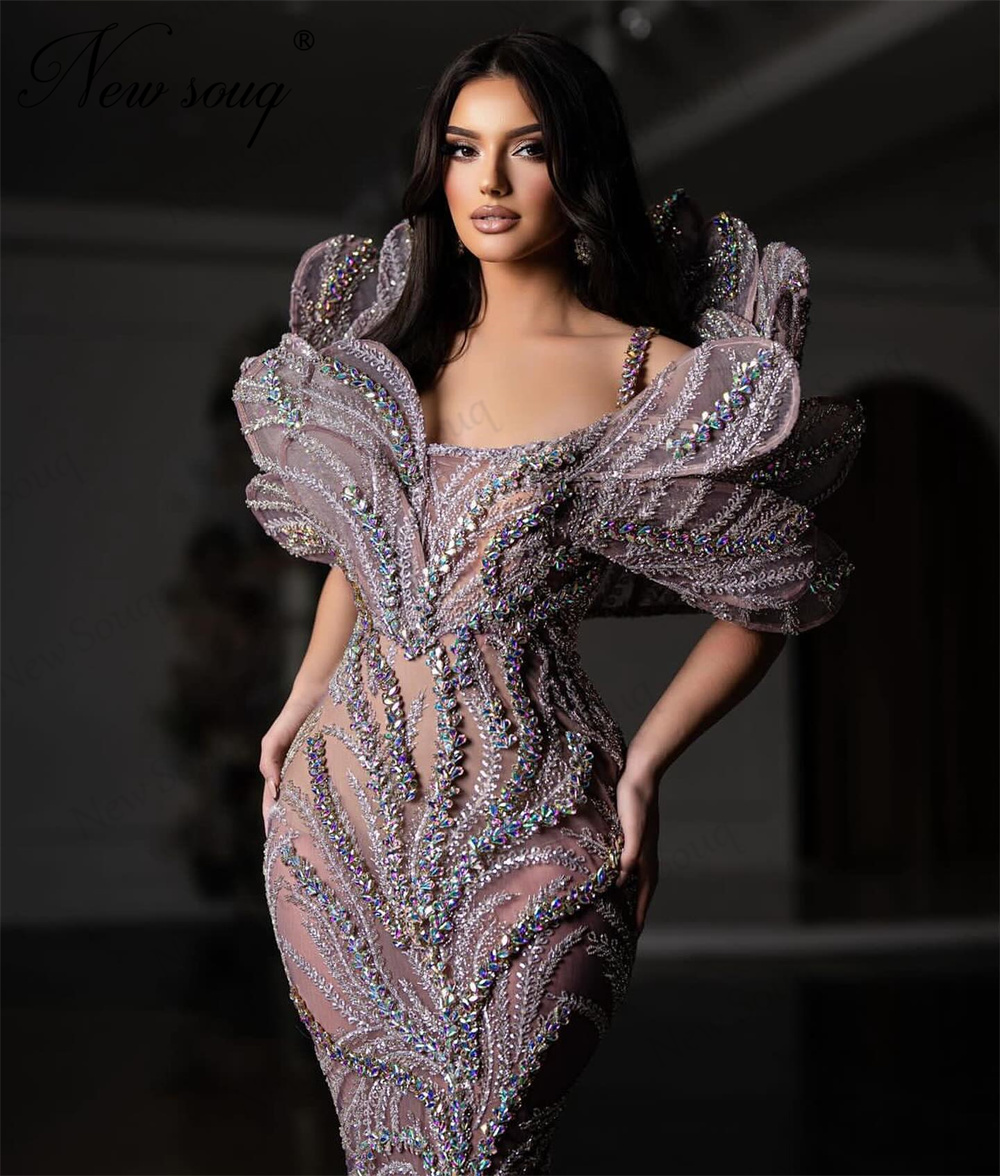 Strapless Crystals Celebrity D - Embroidery Abaya ulasan dan harga