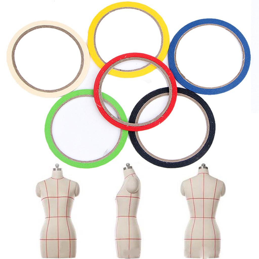 Fashion Draping Tape Colorful  - Embroidery Guide Paper ulasan dan harga