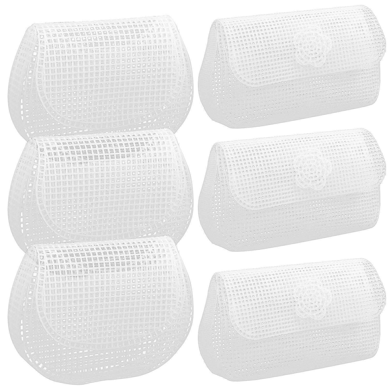 6Pcs Premium Plastic Canvas Me - Embroidery Premium ulasan dan harga