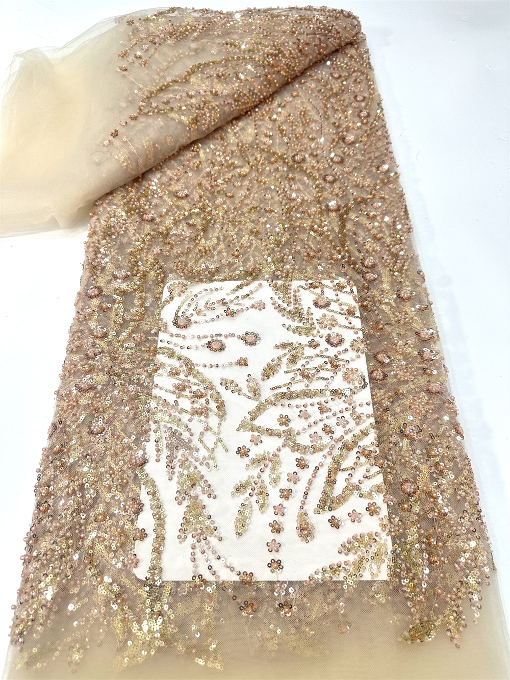 African Luxury French Beaded L - Embroidery Abaya ulasan dan harga