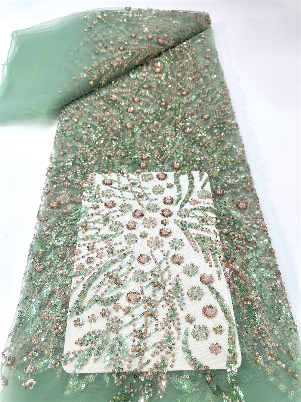 African Luxury French Beaded L - Embroidery Abaya ulasan dan harga