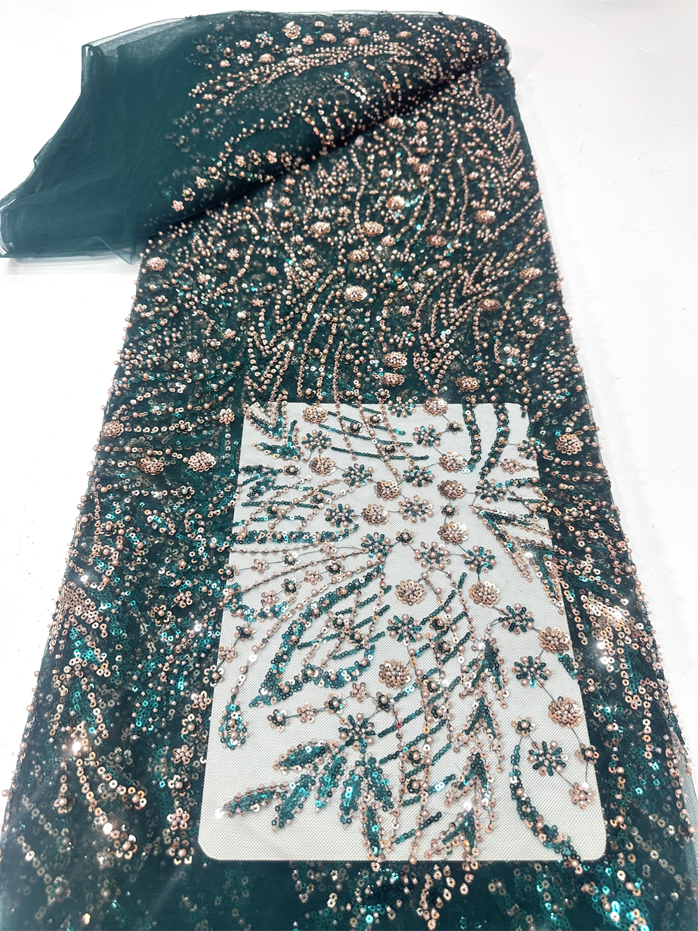 African Luxury French Beaded L - Embroidery Abaya ulasan dan harga