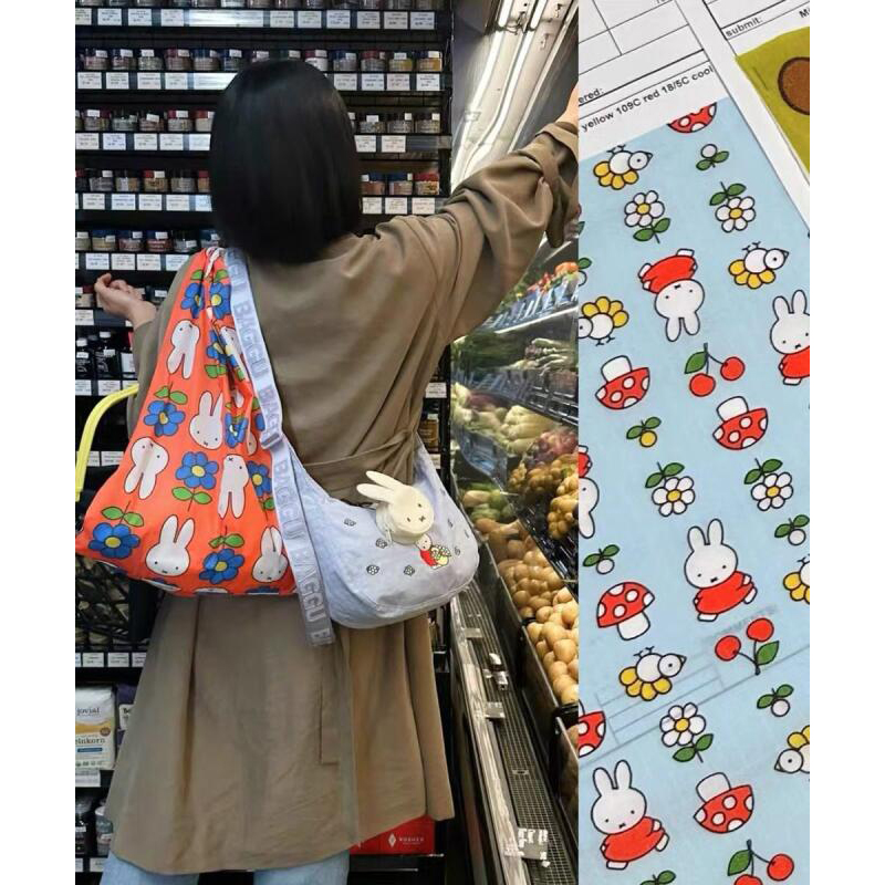 Miffy Rabbit Crossbody Bag Car - Embroidery Premium ulasan dan harga