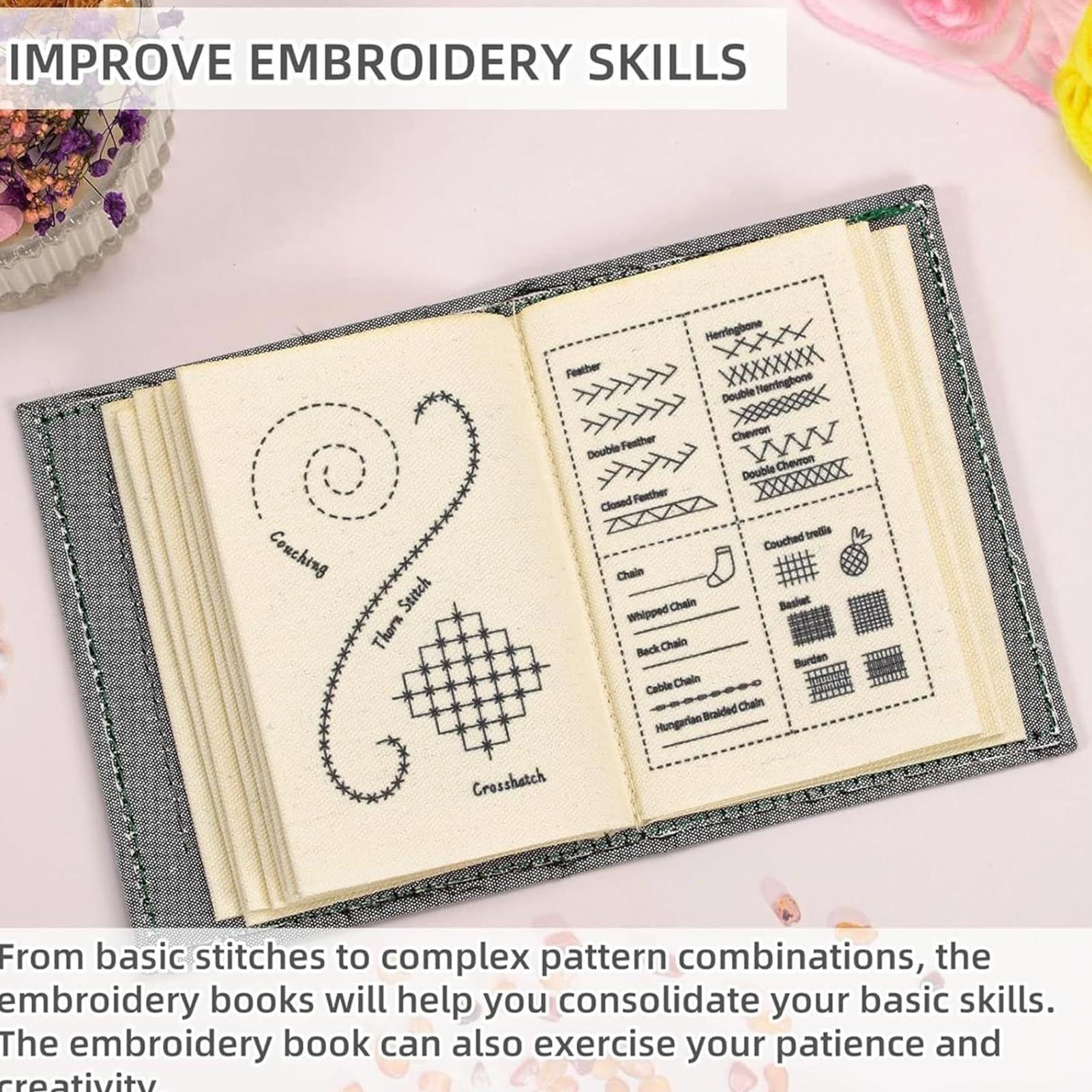 DIY Embroidery Stitches Book H - Embroidery Guide Book ulasan dan harga