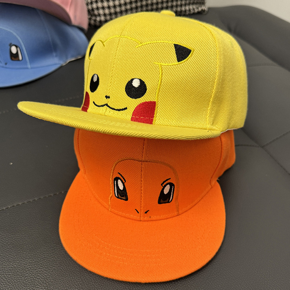 2027  Cute Anime Pokemon Embro - Embroidery Cap ulasan dan harga