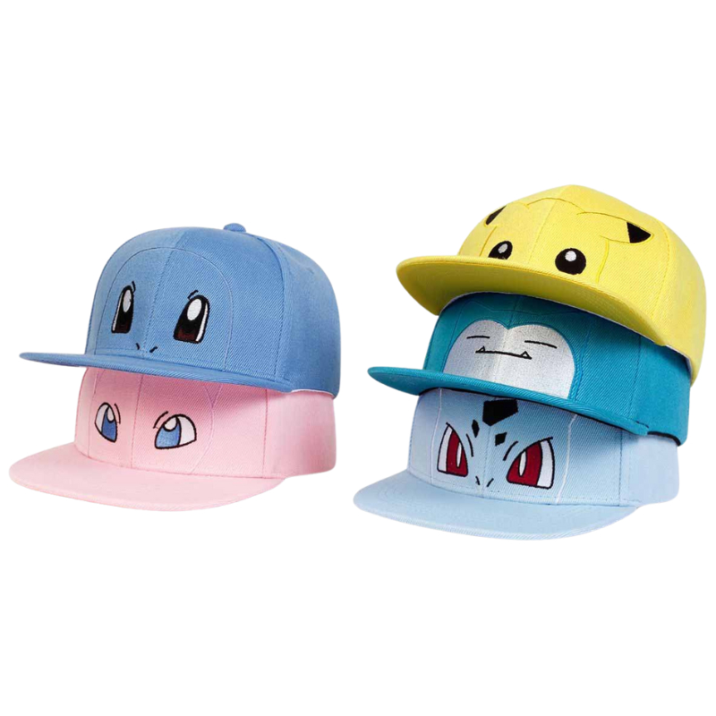 2027  Cute Anime Pokemon Embro - Embroidery Cap ulasan dan harga